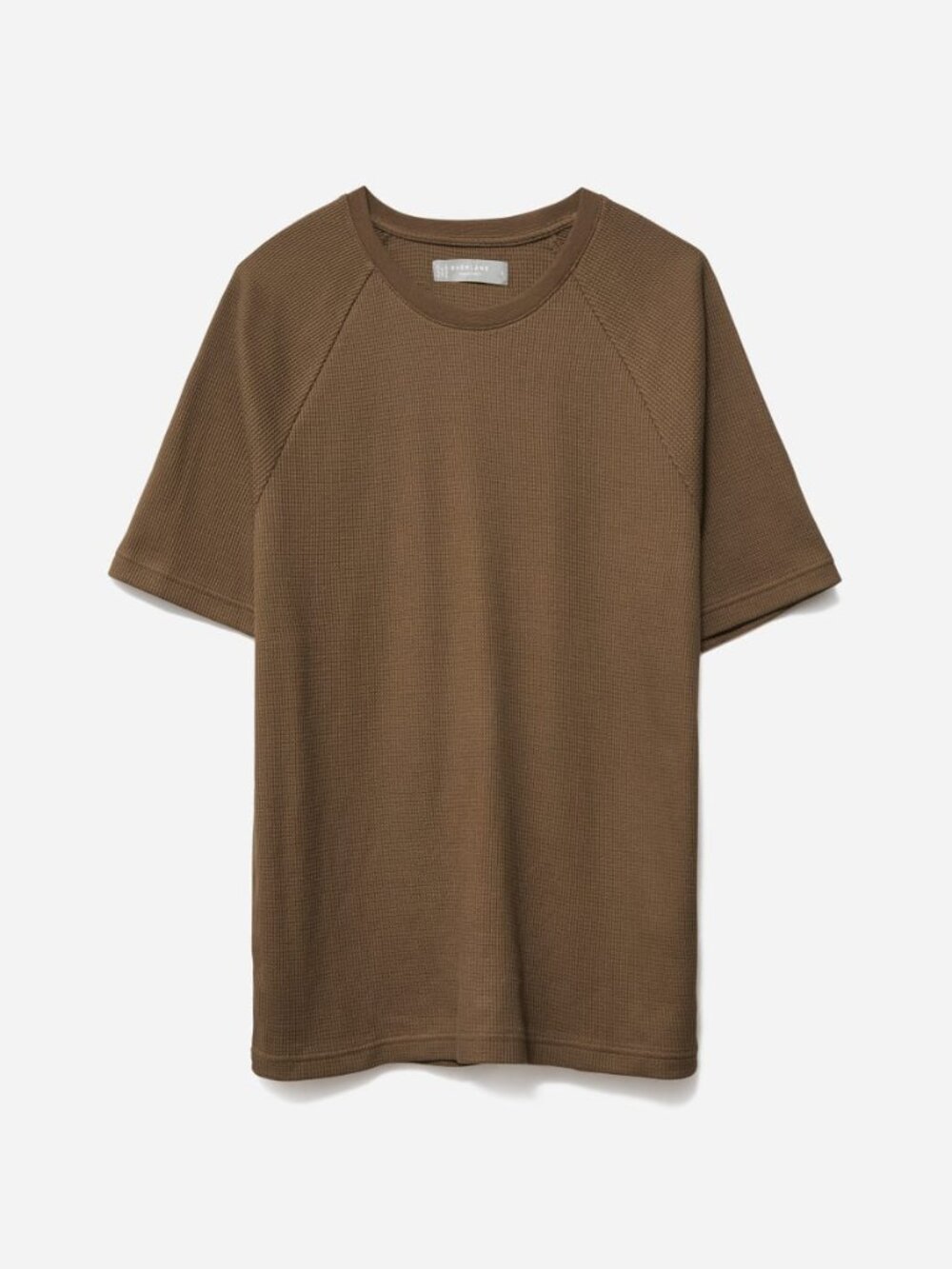 👕 Everlane Waffle Weave Thermal Tee Bundle - 2 NWT - Size XXL - Walnut